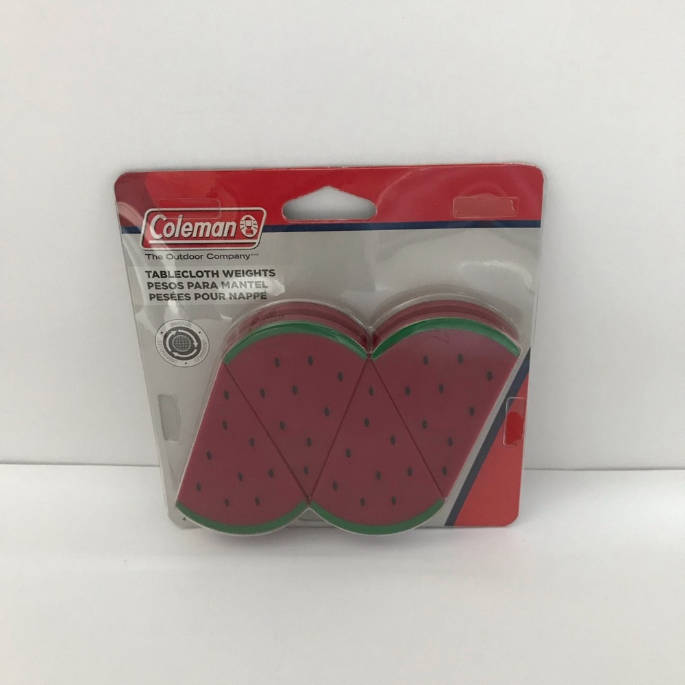 Coleman Watermelon Tablecloth Weights -K